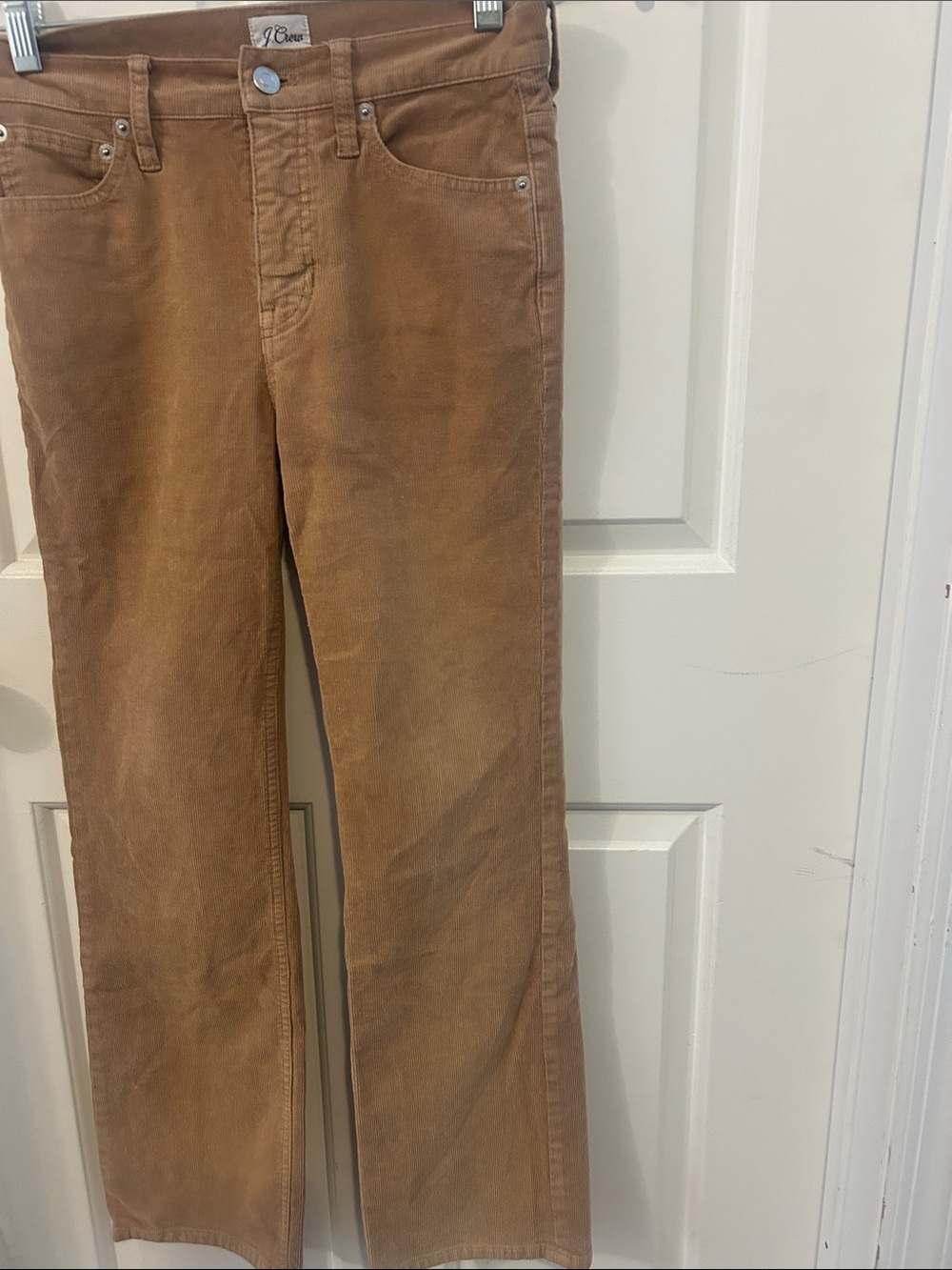 J. Crew Straight Leg Pants in Warm Camel size 25